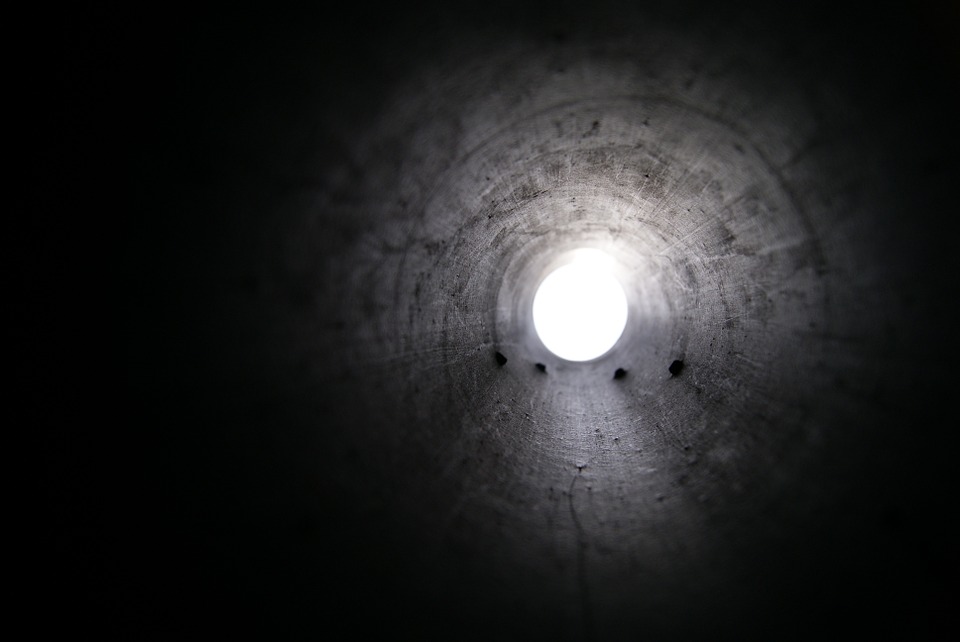 tunel y luz al final