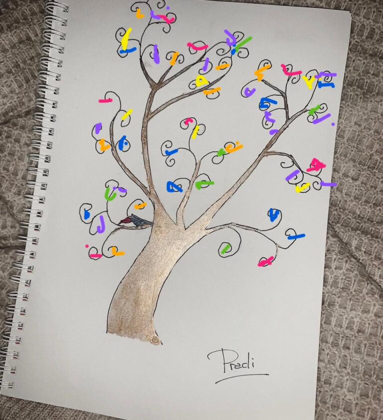 Dibujo de pradit que inspira la entrada el verano no avisa