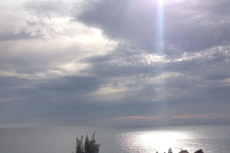 Paisaje de mar representando las reflexiones de por qué escribo